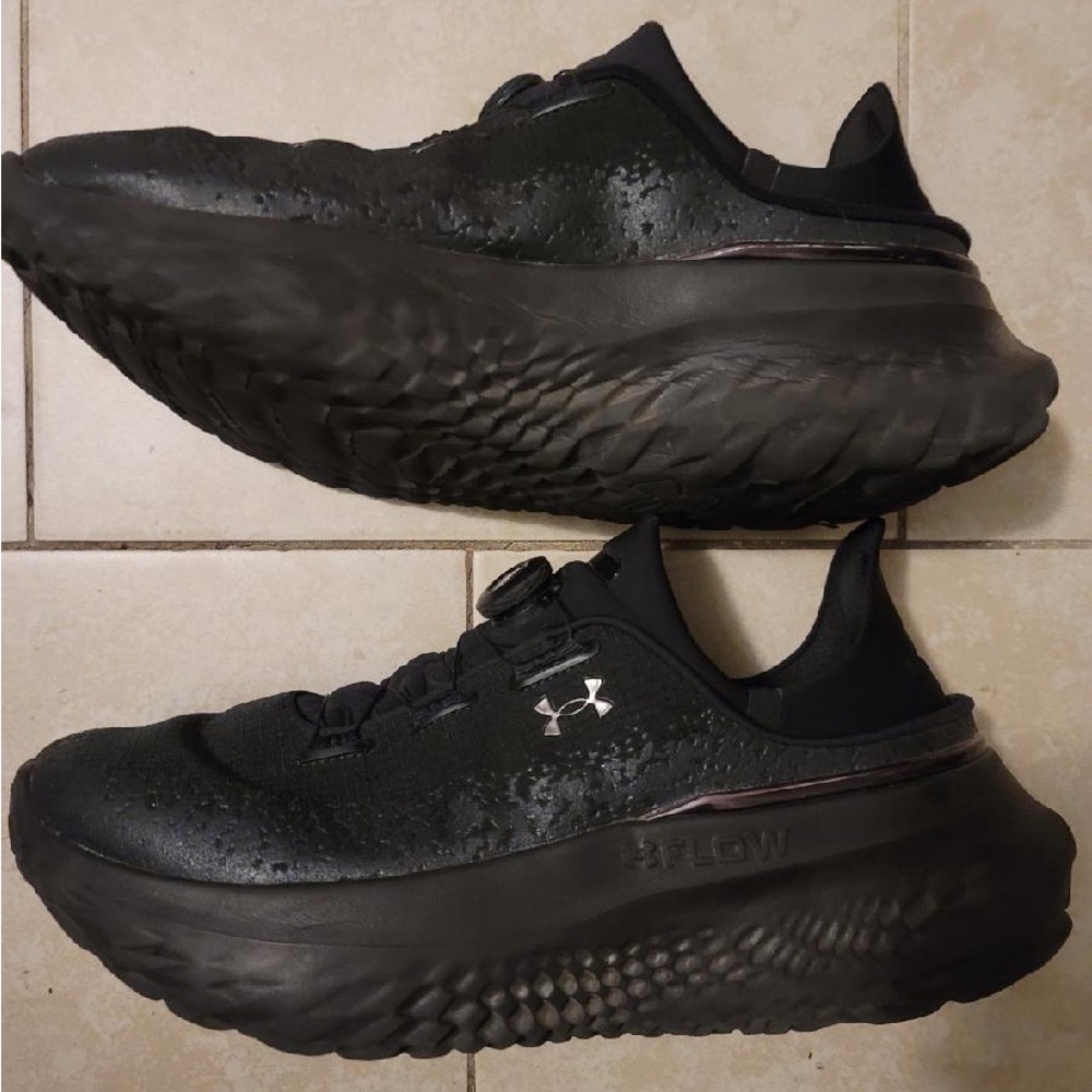 Under Armour Black SlipSpeed Mega Unisex Slip-On Sneakers
